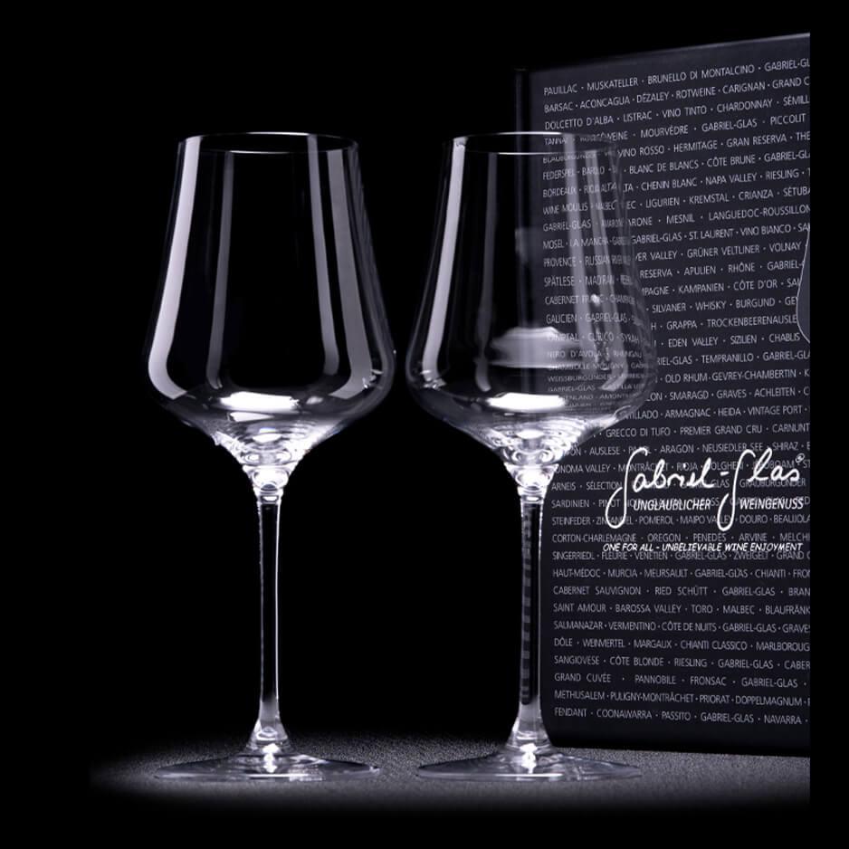 Gabriel-Glas Stand Art Wine Glass - Thumbnail 2